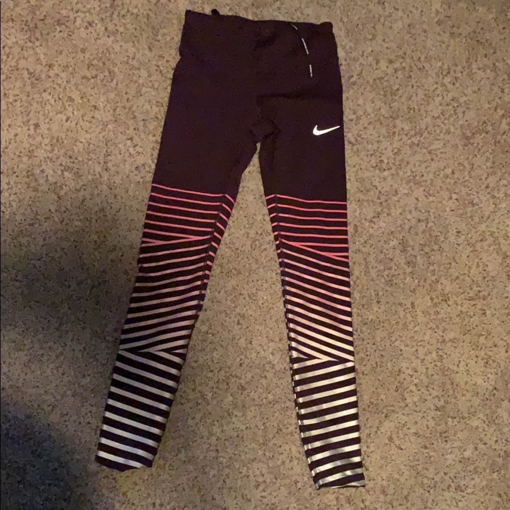 purple Nike leggings